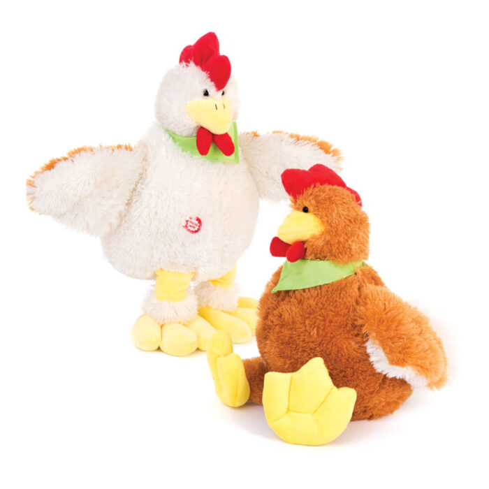 Gallina con verso
