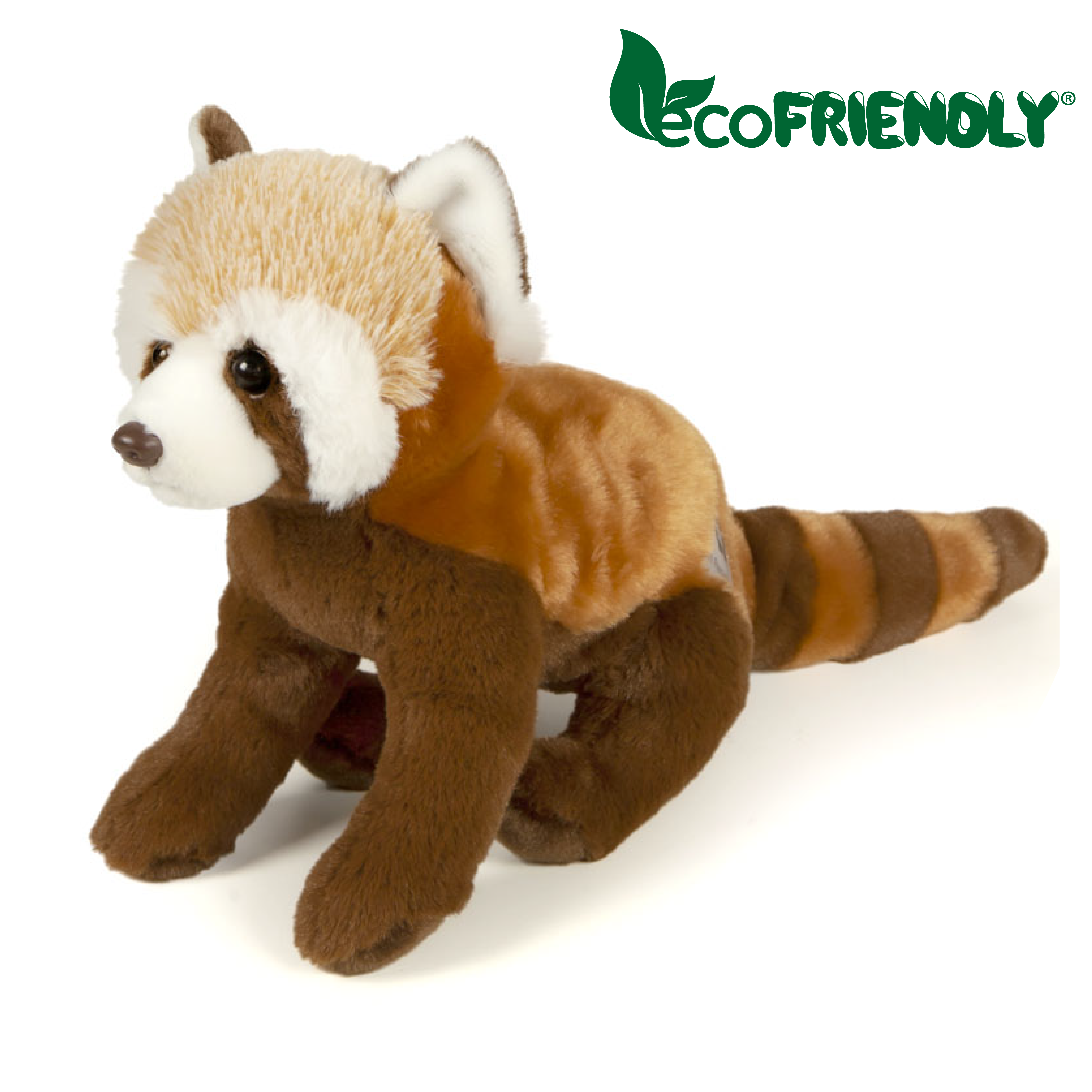 Panda rosso Peluche Ecofriendly
