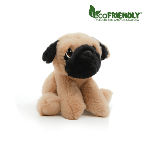 Carlino Eco puppy. Peluche ecosostenibile.